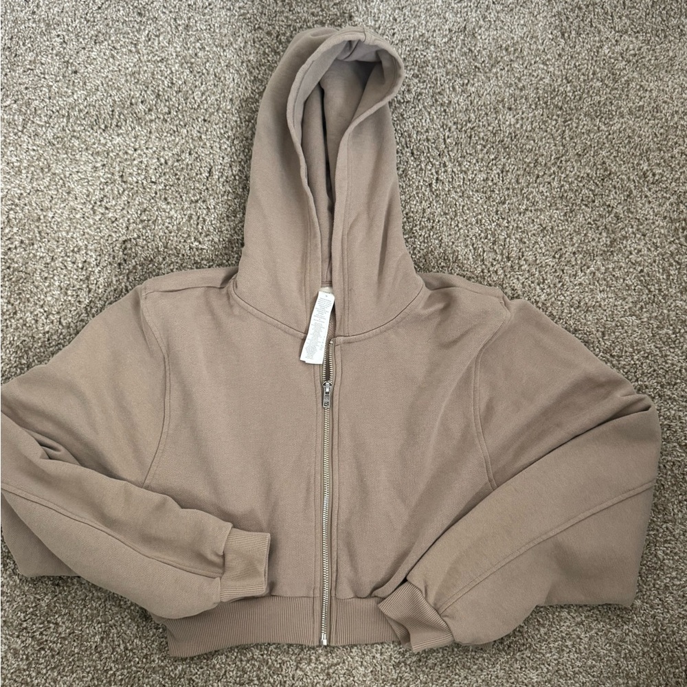 Alo yoga Sweet Escape Zip Up Hoodie medium - Picture 3 of 7